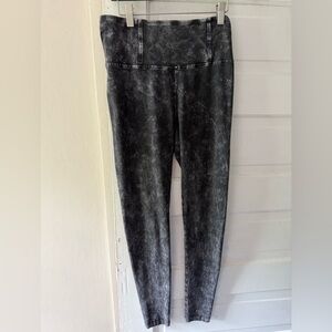 Talula Black Jeggings with Textured Charcoal Finish